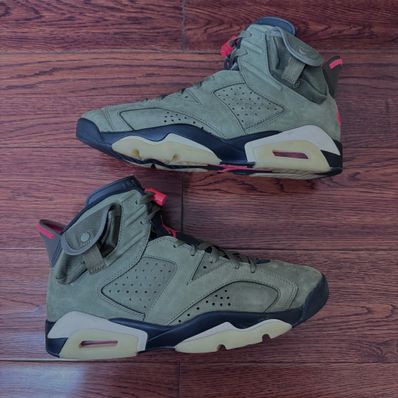 Travis Scott × Nike Air Jordan 6 Retro "Medium Olive"