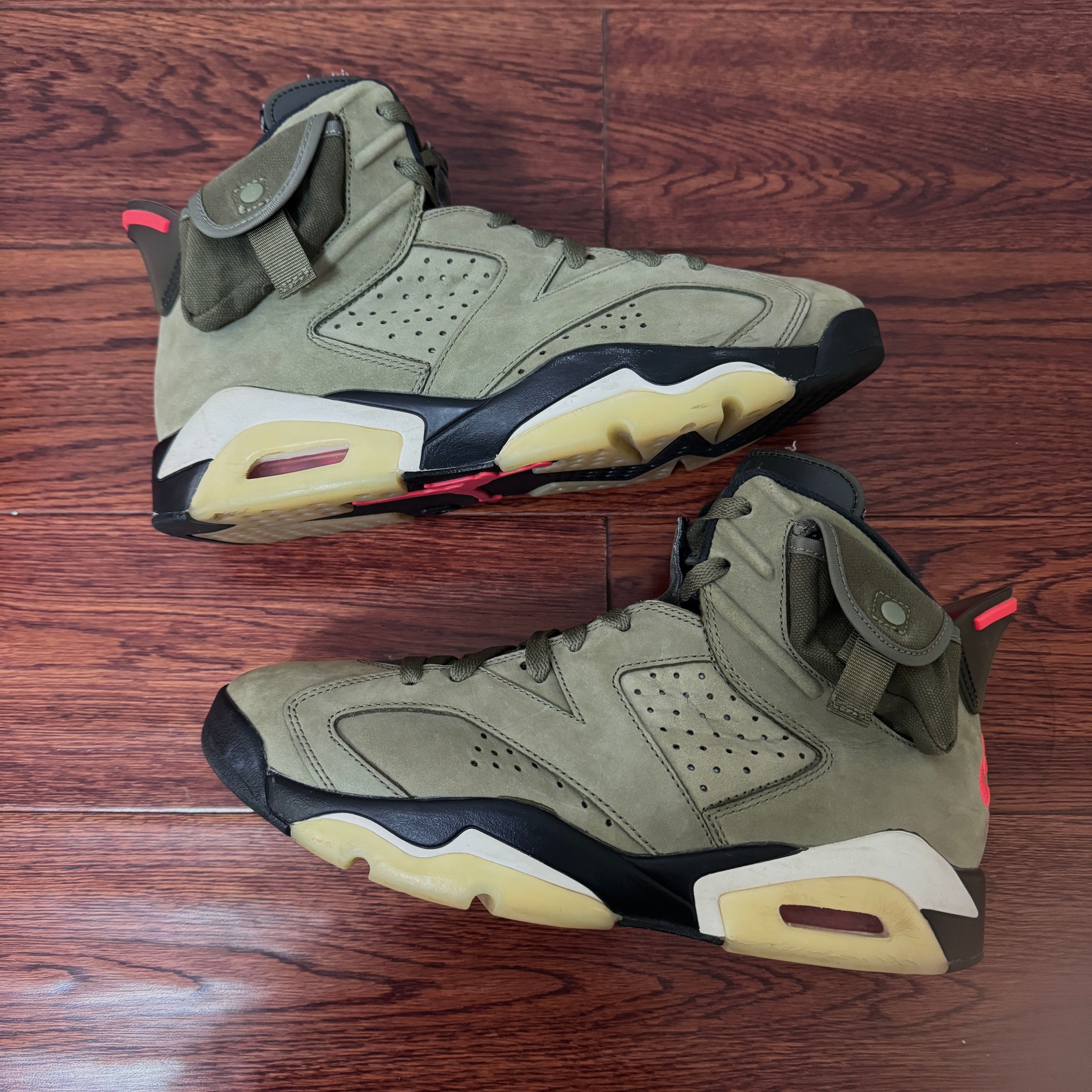 Travis Scott × Nike Air Jordan 6 Retro "Medium Olive"