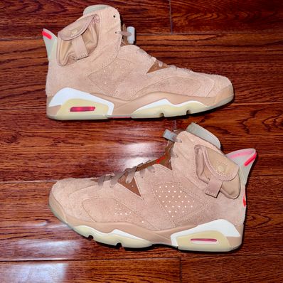 Travis Scott × Nike Air Jordan 6 "British Khaki"
