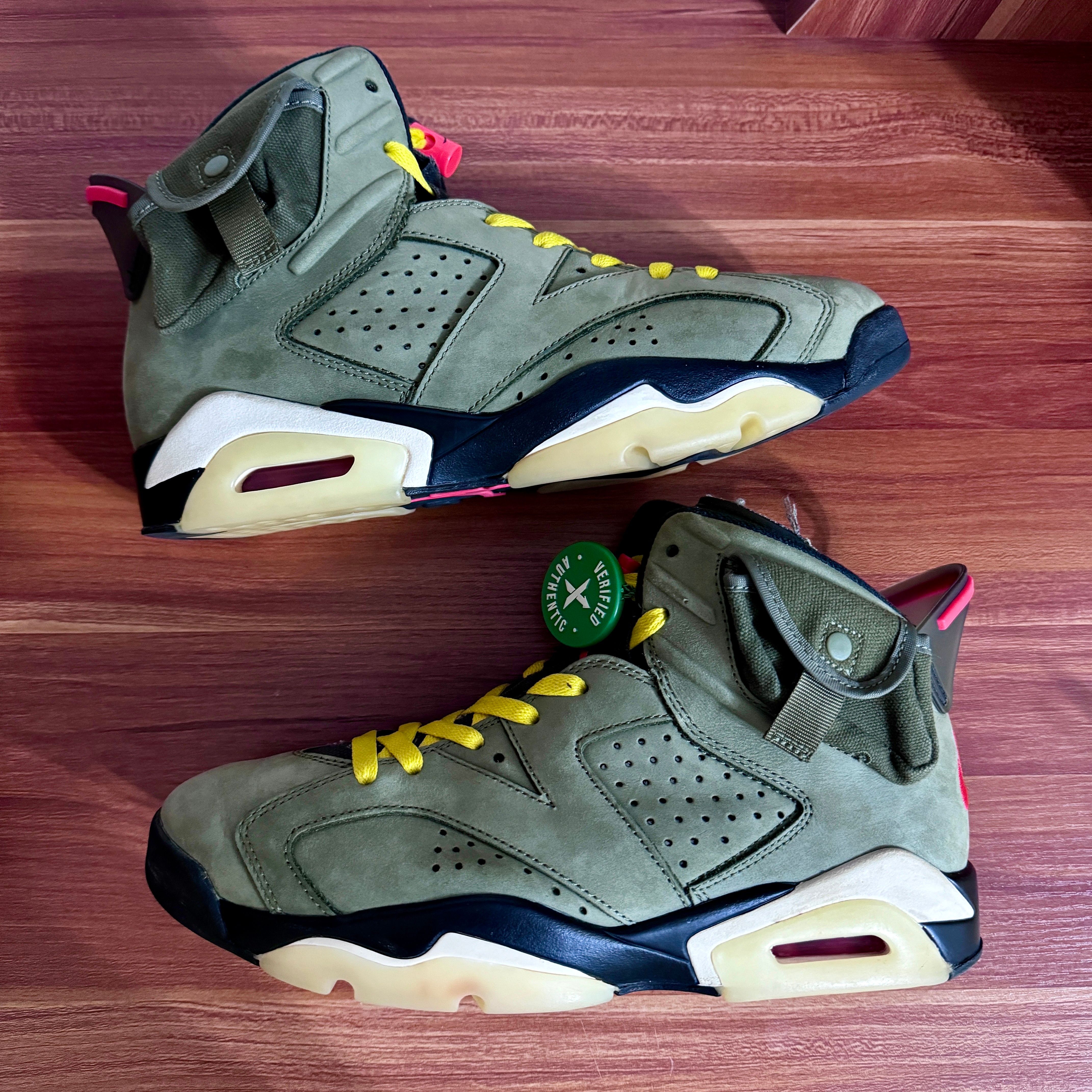 Travis Scott × Nike Air Jordan 6 Retro "Medium Olive"