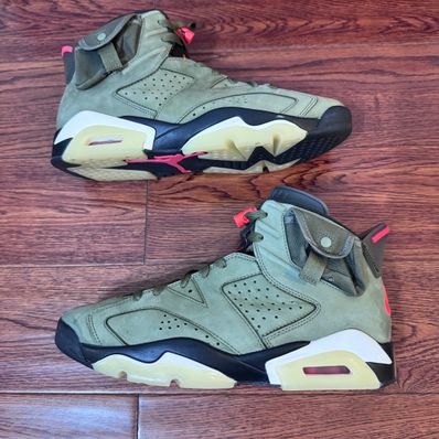 Travis Scott × Nike Air Jordan 6 Retro "Medium Olive"