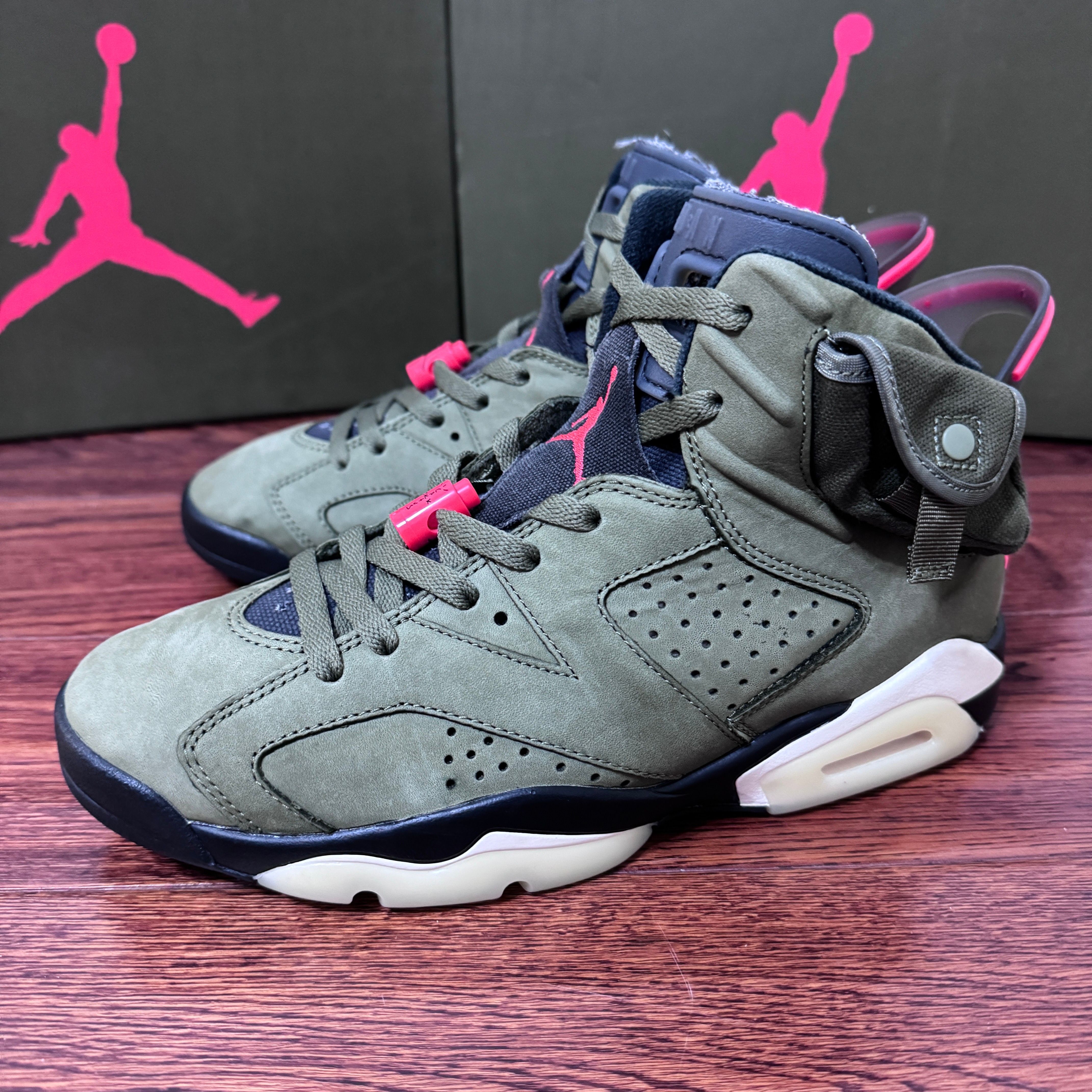 Travis Scott × Nike Air Jordan 6 Retro "Medium Olive"