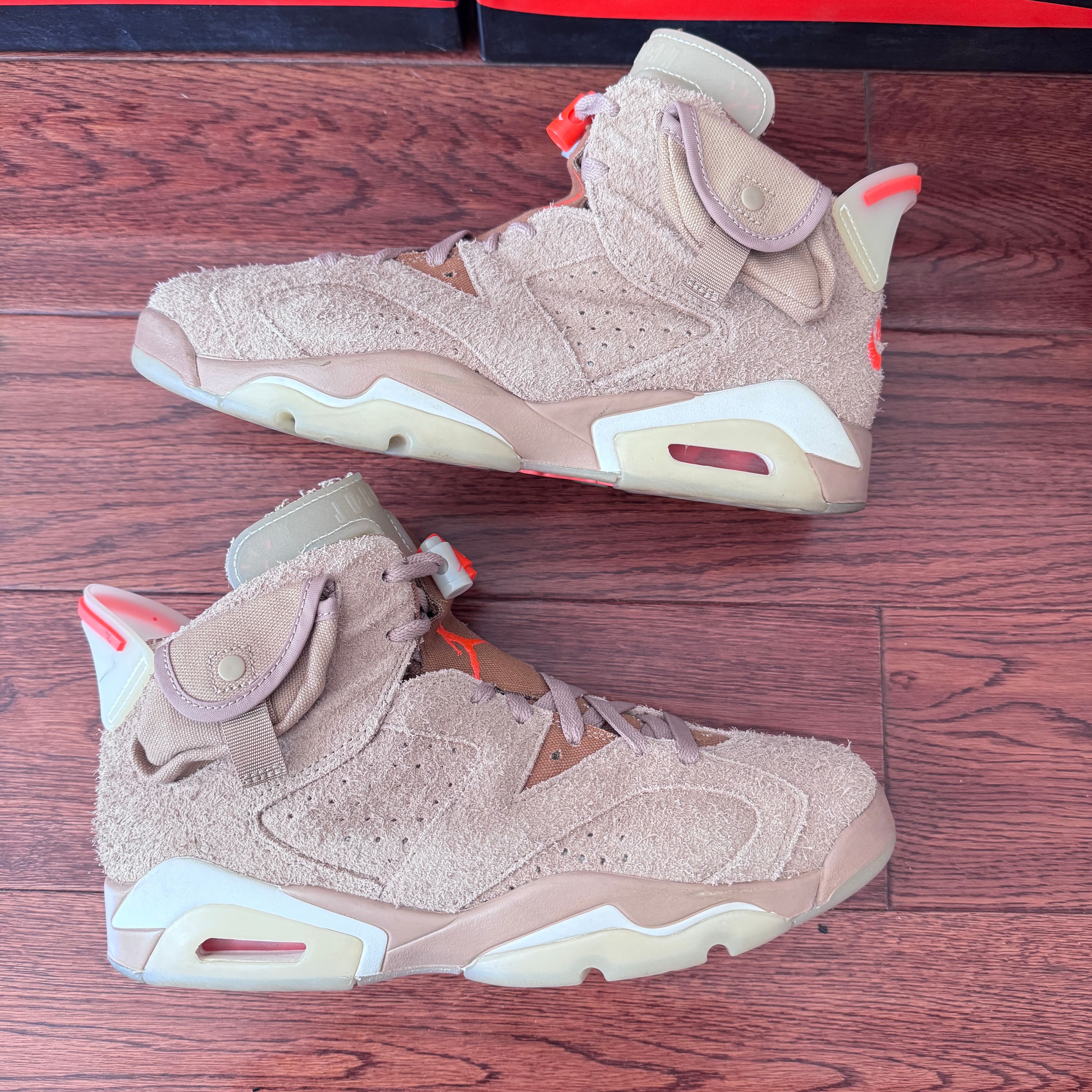 Travis Scott × Nike Air Jordan 6 "British Khaki"