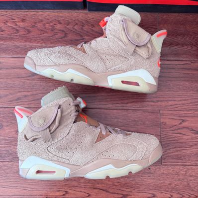 Travis Scott × Nike Air Jordan 6 "British Khaki"
