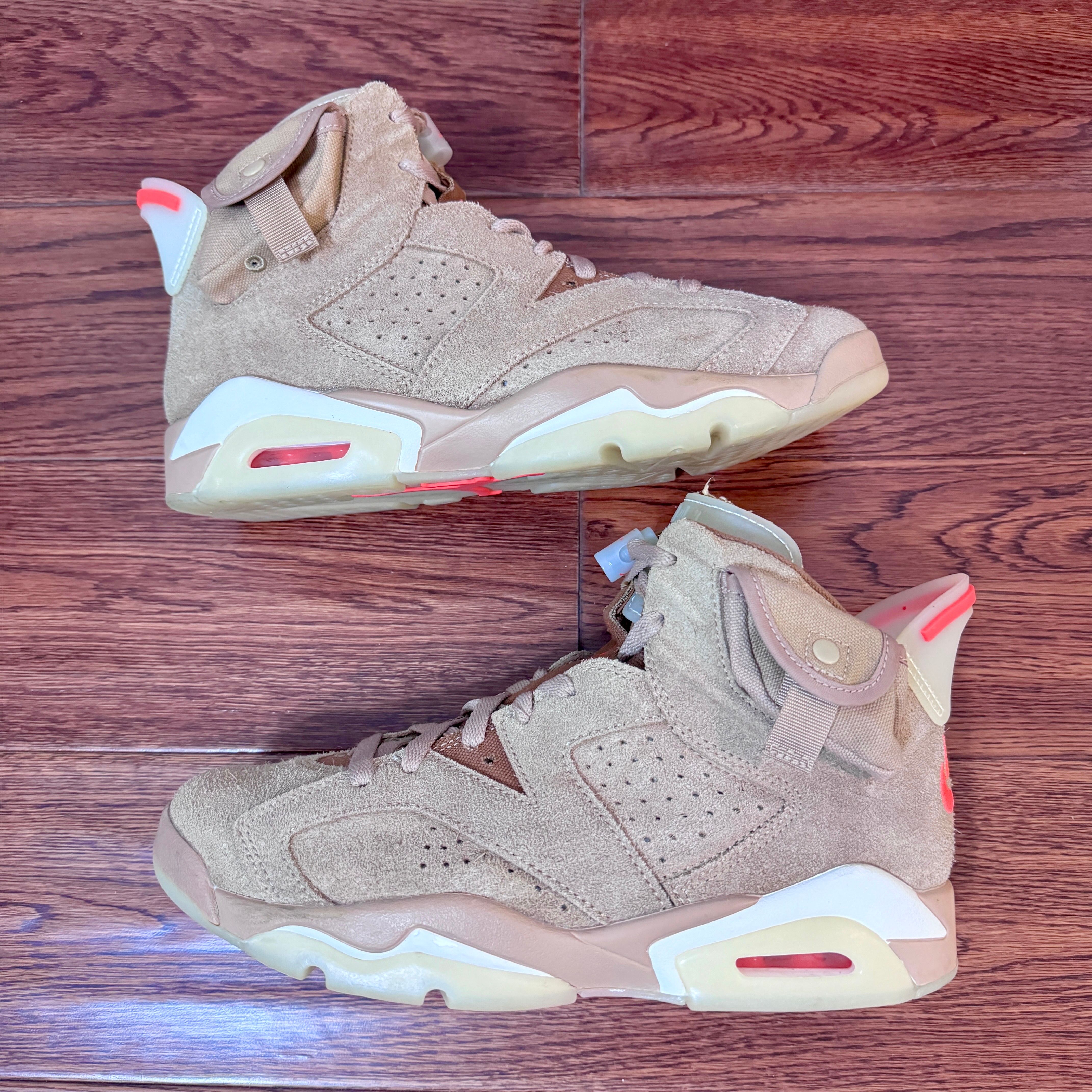 Travis Scott × Nike Air Jordan 6 "British Khaki"