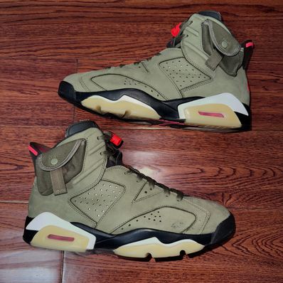 Travis Scott × Nike Air Jordan 6 Retro "Medium Olive"