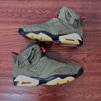 Travis Scott × Nike Air Jordan 6 Retro "Medium Olive"