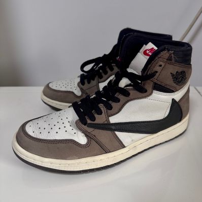 Travis Scott × Nike Air Jordan 1 Retro High OG TS SP "Sail/Dark Mocha"