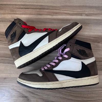 Travis Scott × Nike Air Jordan 1 Retro High OG TS SP "Sail/Dark Mocha"