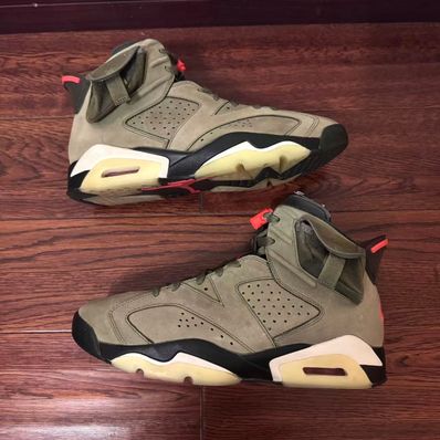 Travis Scott × Nike Air Jordan 6 Retro "Medium Olive"