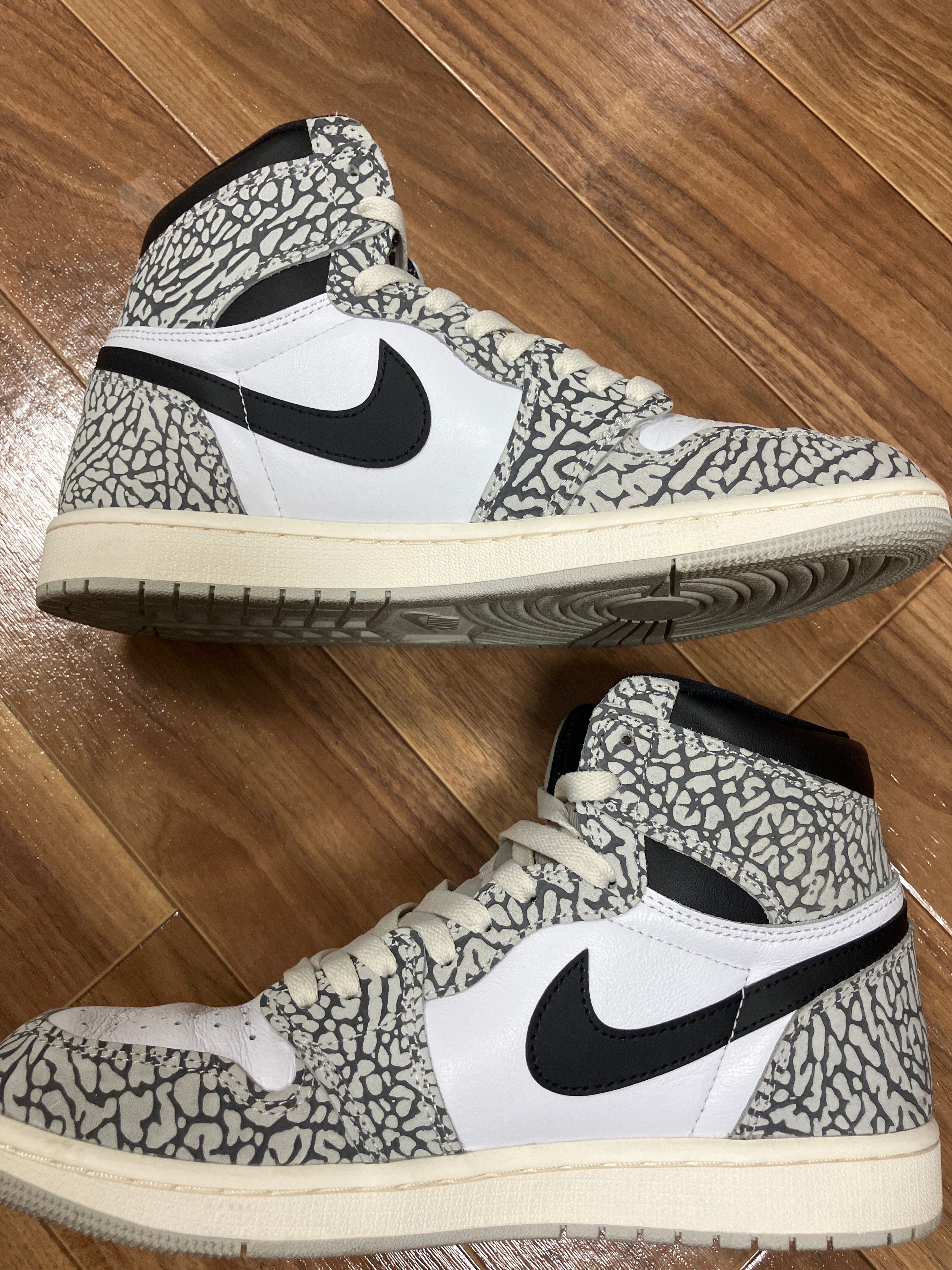 Nike Air Jordan 1 High OG "White Cement/Safari"