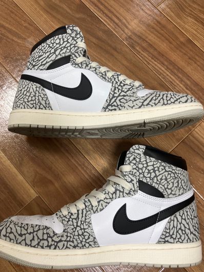 Nike Air Jordan 1 High OG "White Cement/Safari"