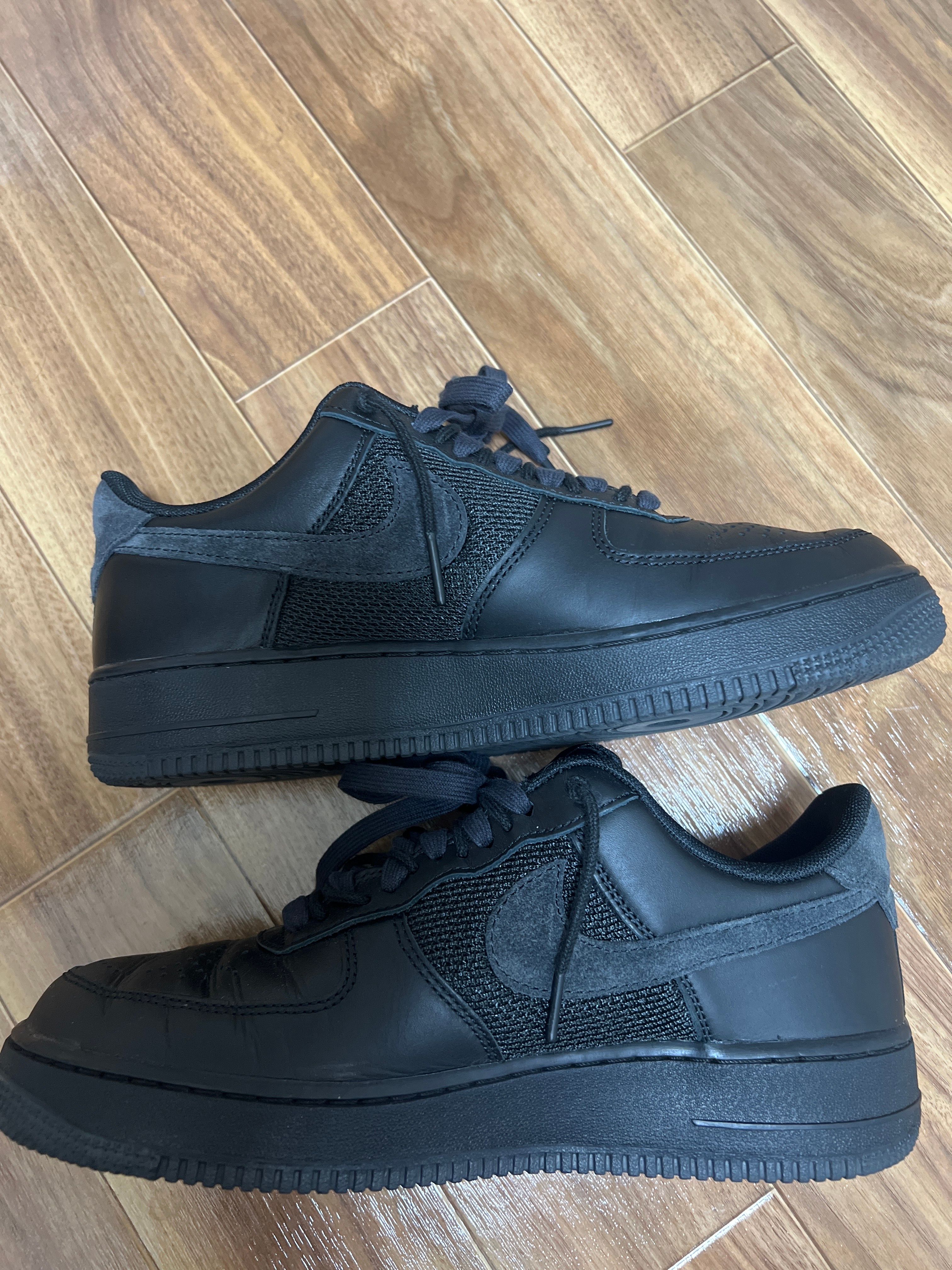 Slam Jam × Nike Air Force 1 Low "Black and Off Noir"