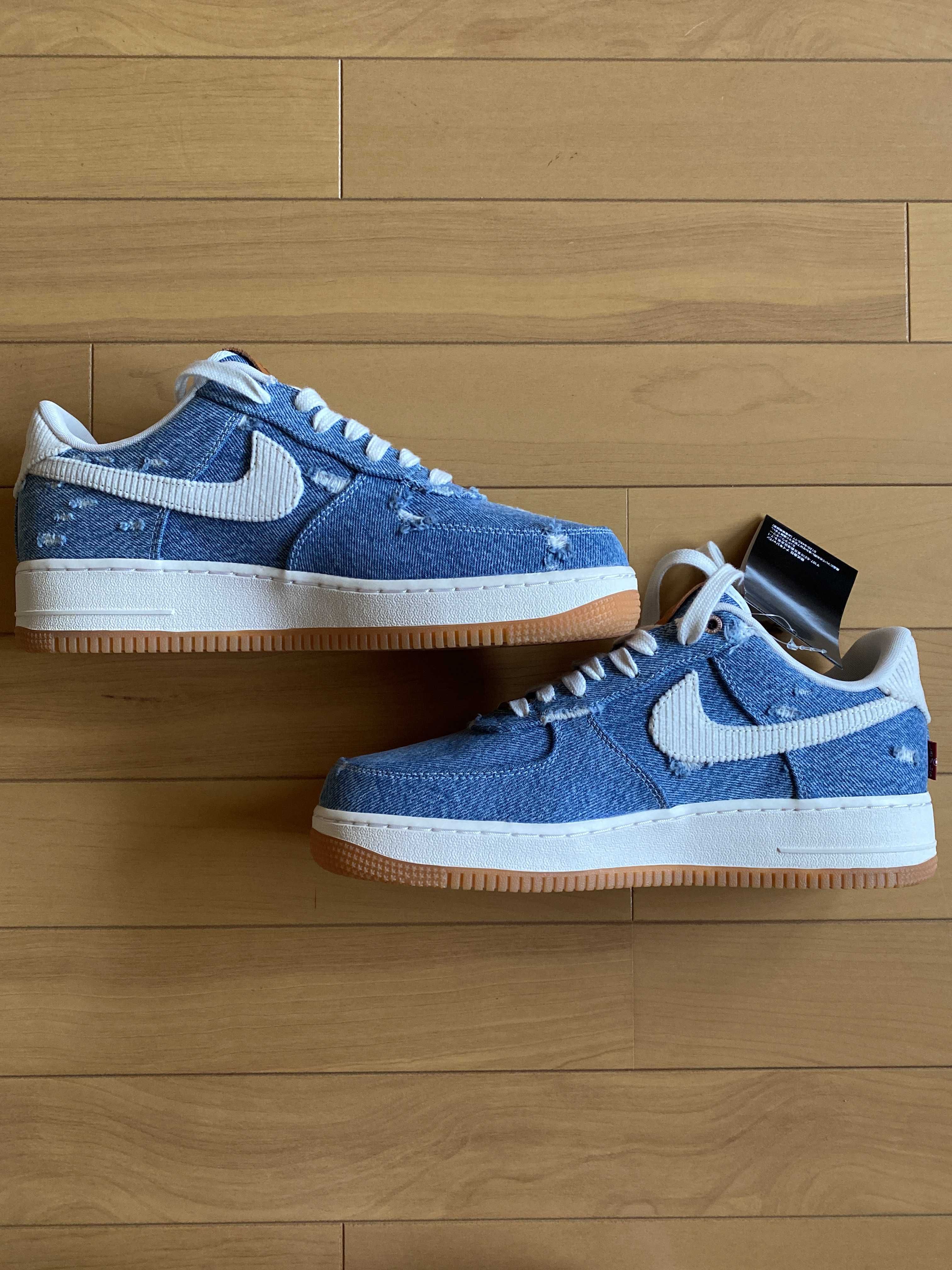 Levi’s®︎ × Nike Air Force 1 Low "White/Denim" (Nike By You)