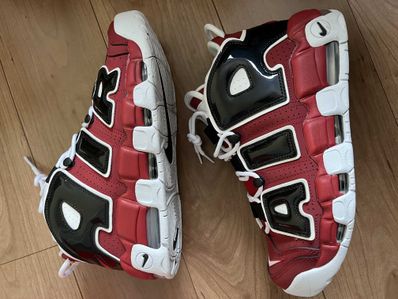 Nike Air More Uptempo ’96 "Black and Varsity Red" (2021)