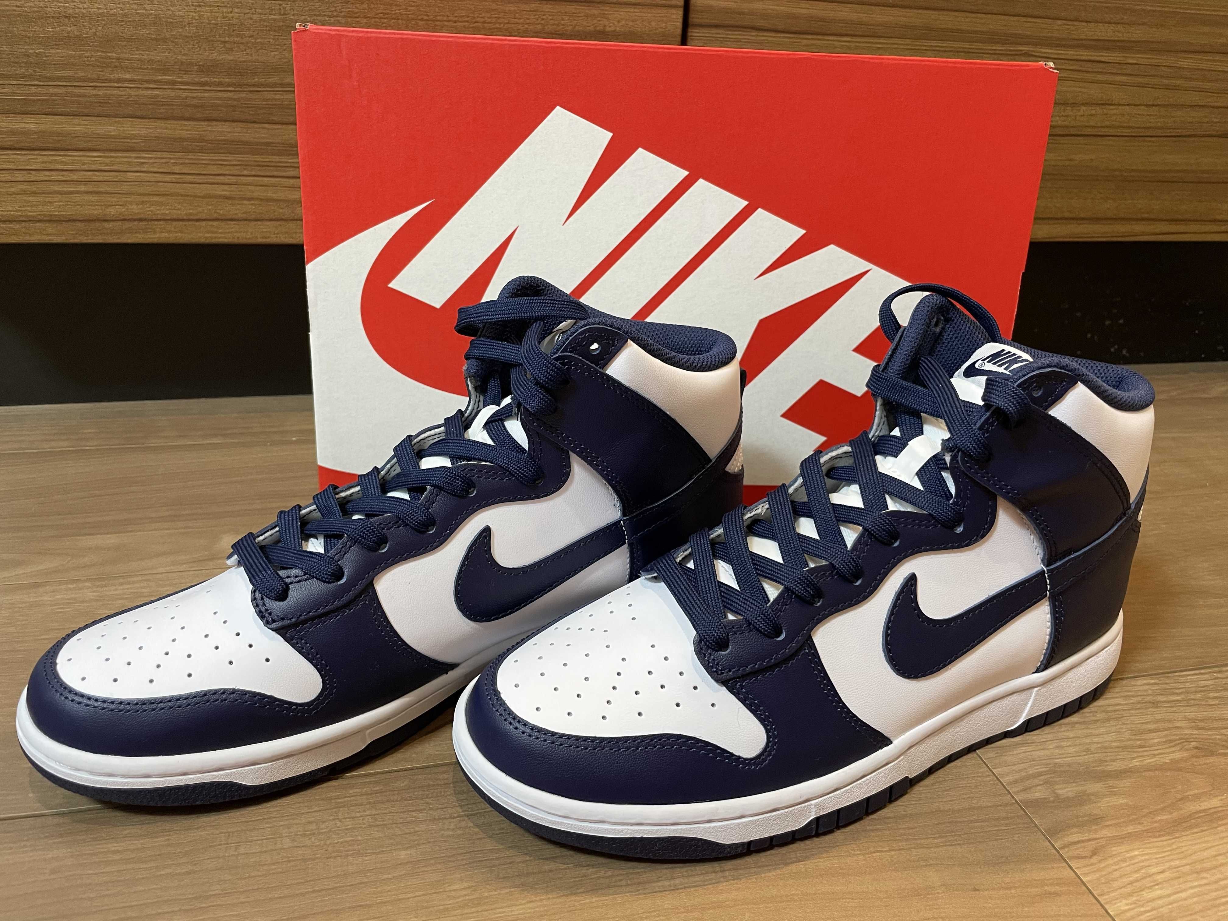 Nike Dunk High "Championship Navy"