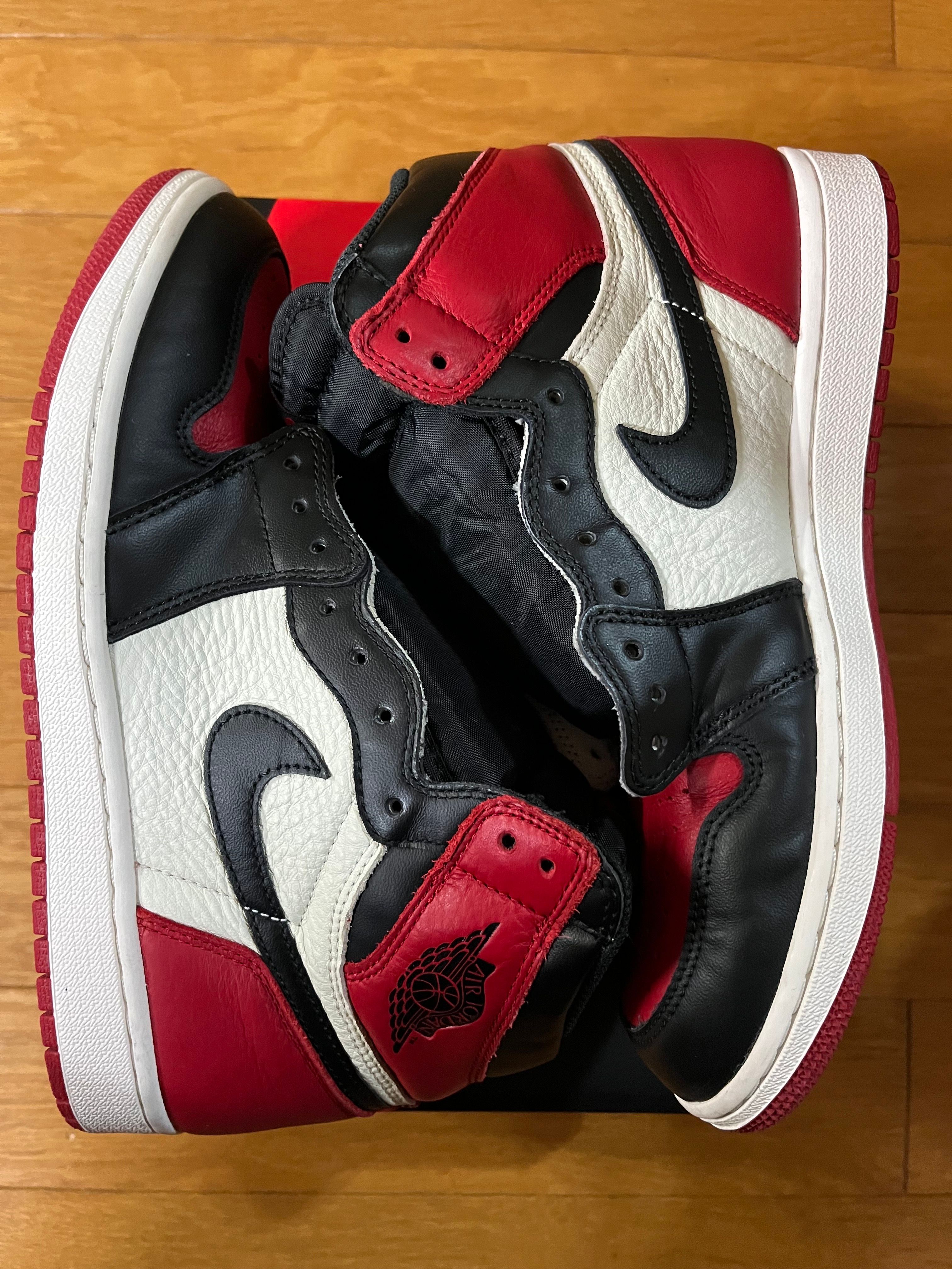 Nike Air Jordan 1 Retro High OG "Bred Toe"