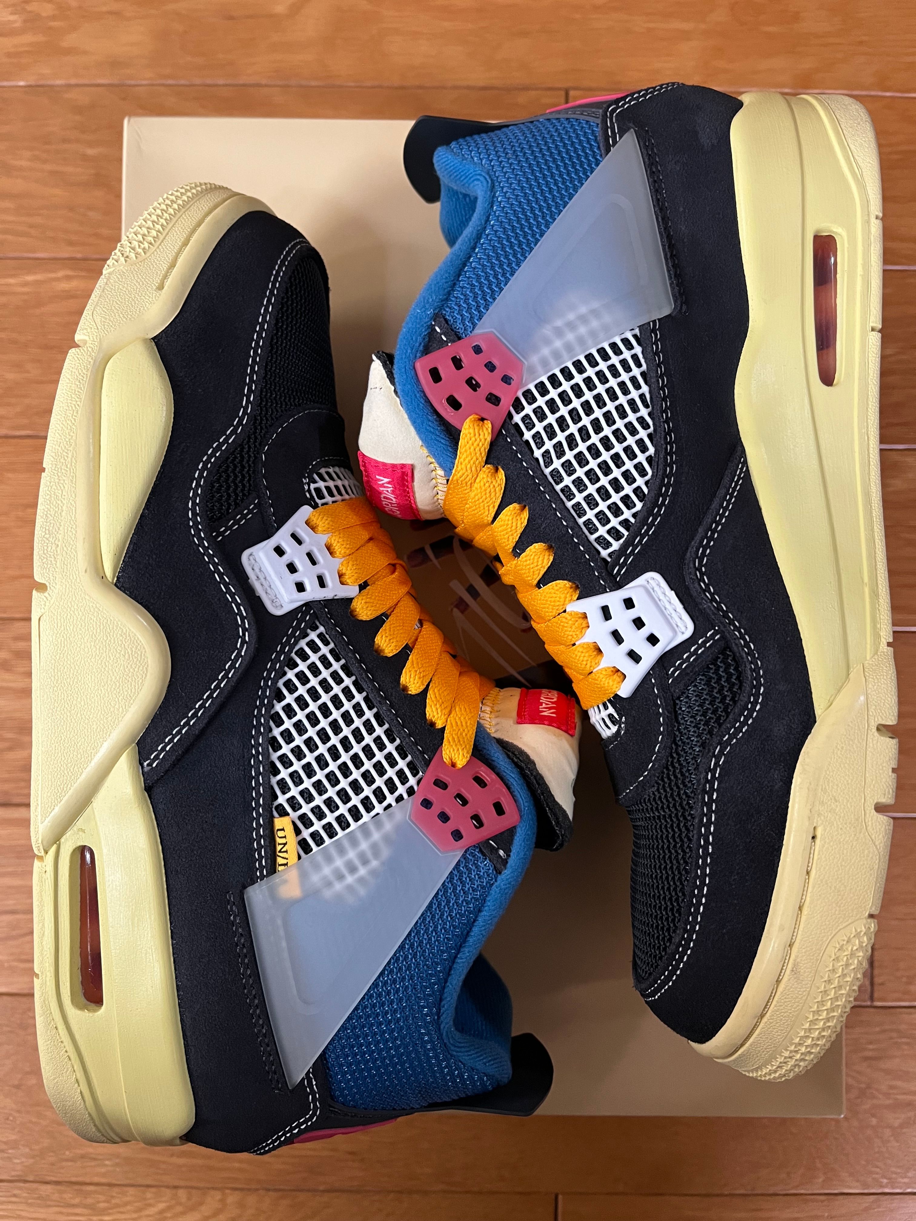 UNION × NIKE AIR JORDAN 4 "OFF NOIR"