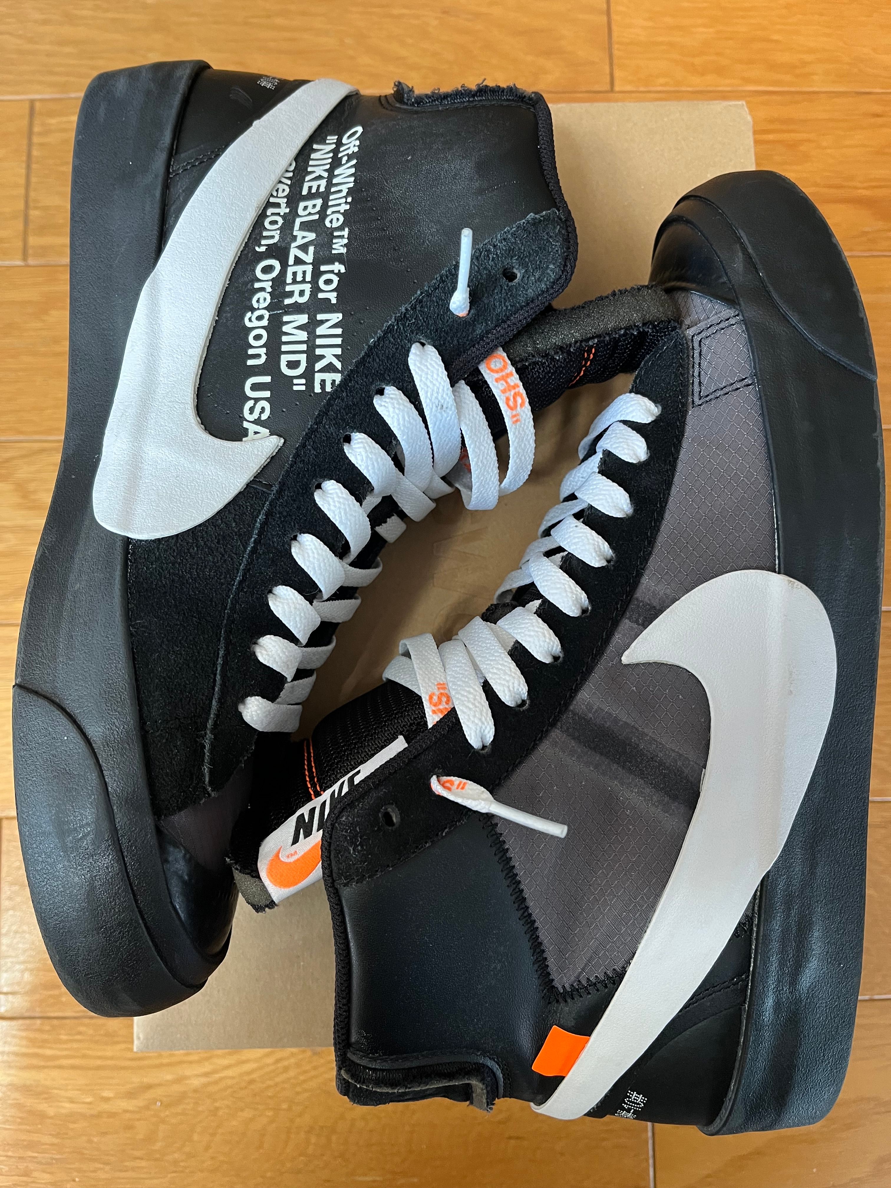 Off-White × Nike Blazer Studio Mid "Grim Reaper"