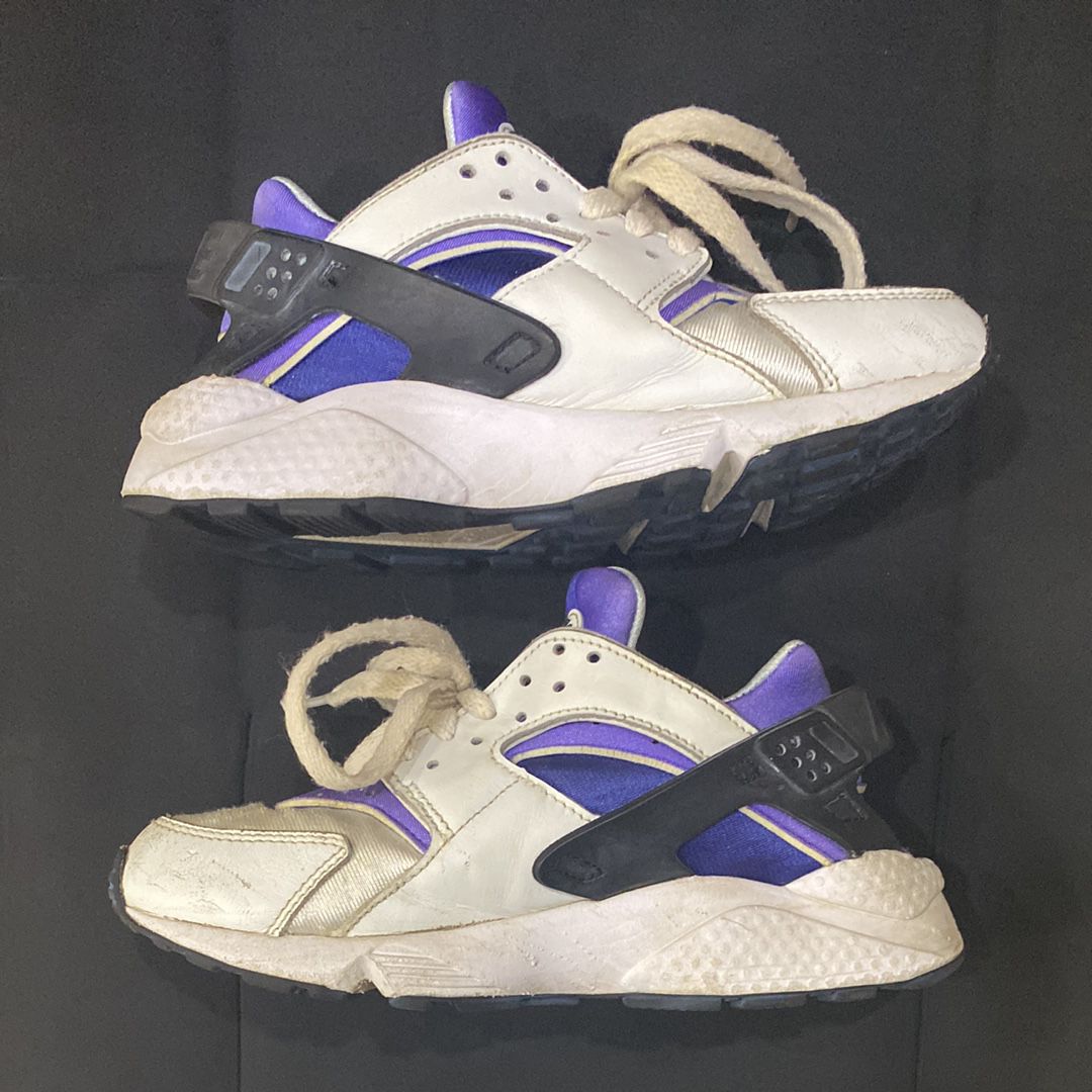 Nike Women's Air Huarache "White/Lapis/Deep Royal Blue/Black"