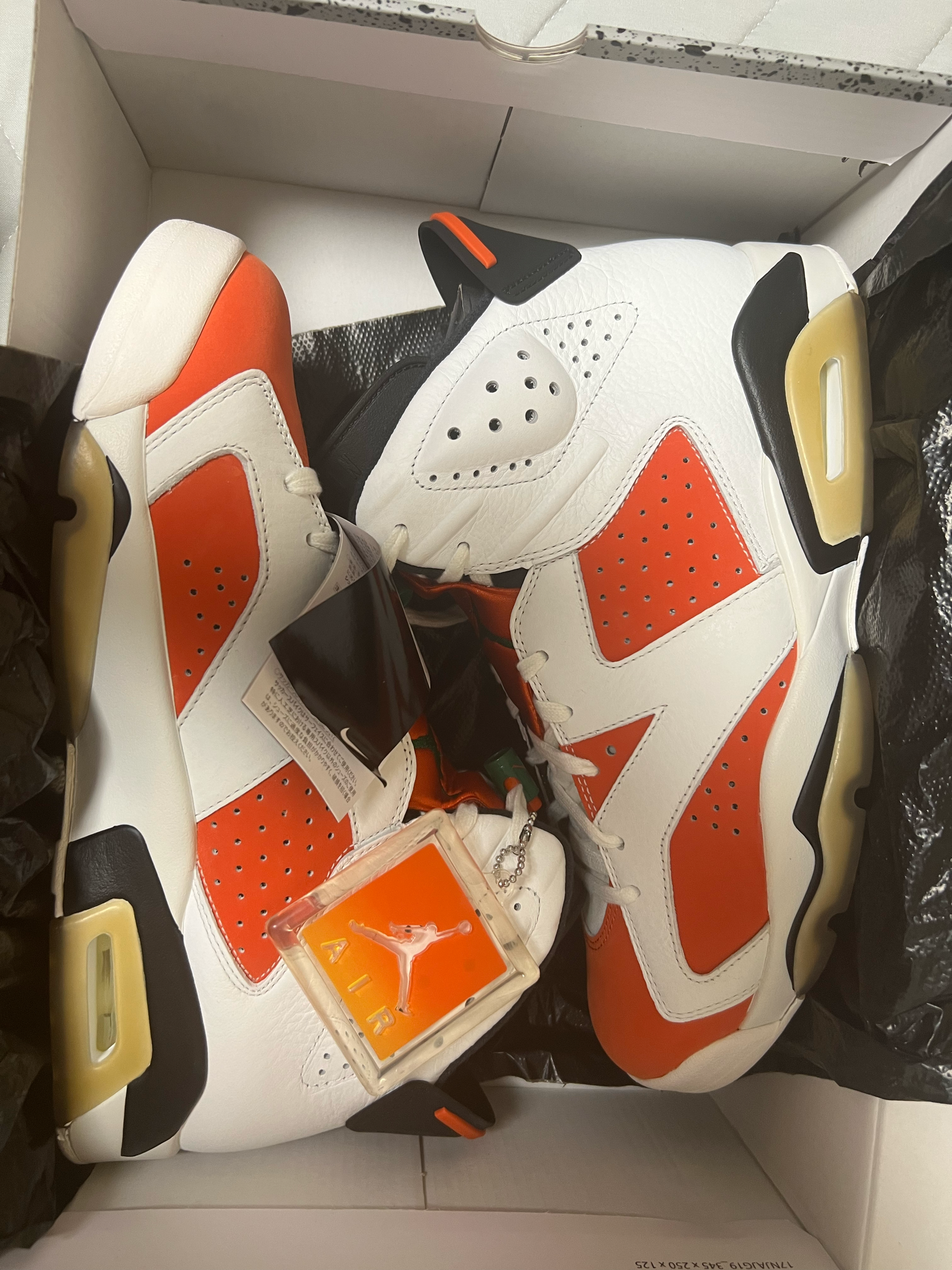 Nike Air Jordan 6 Retro "Gatorade Like Mike White"