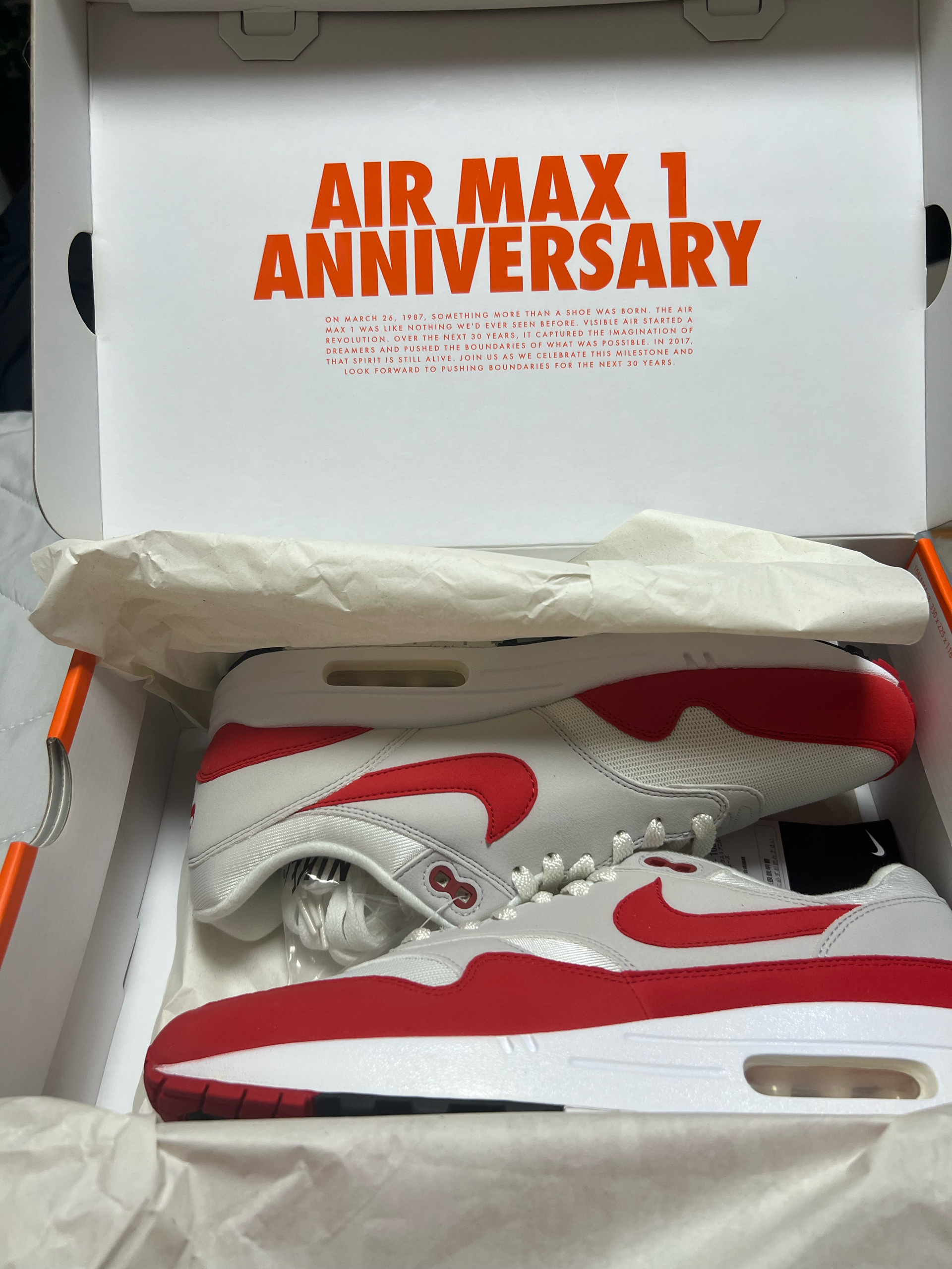 Nike Air Max 1 "Anniversary Red"