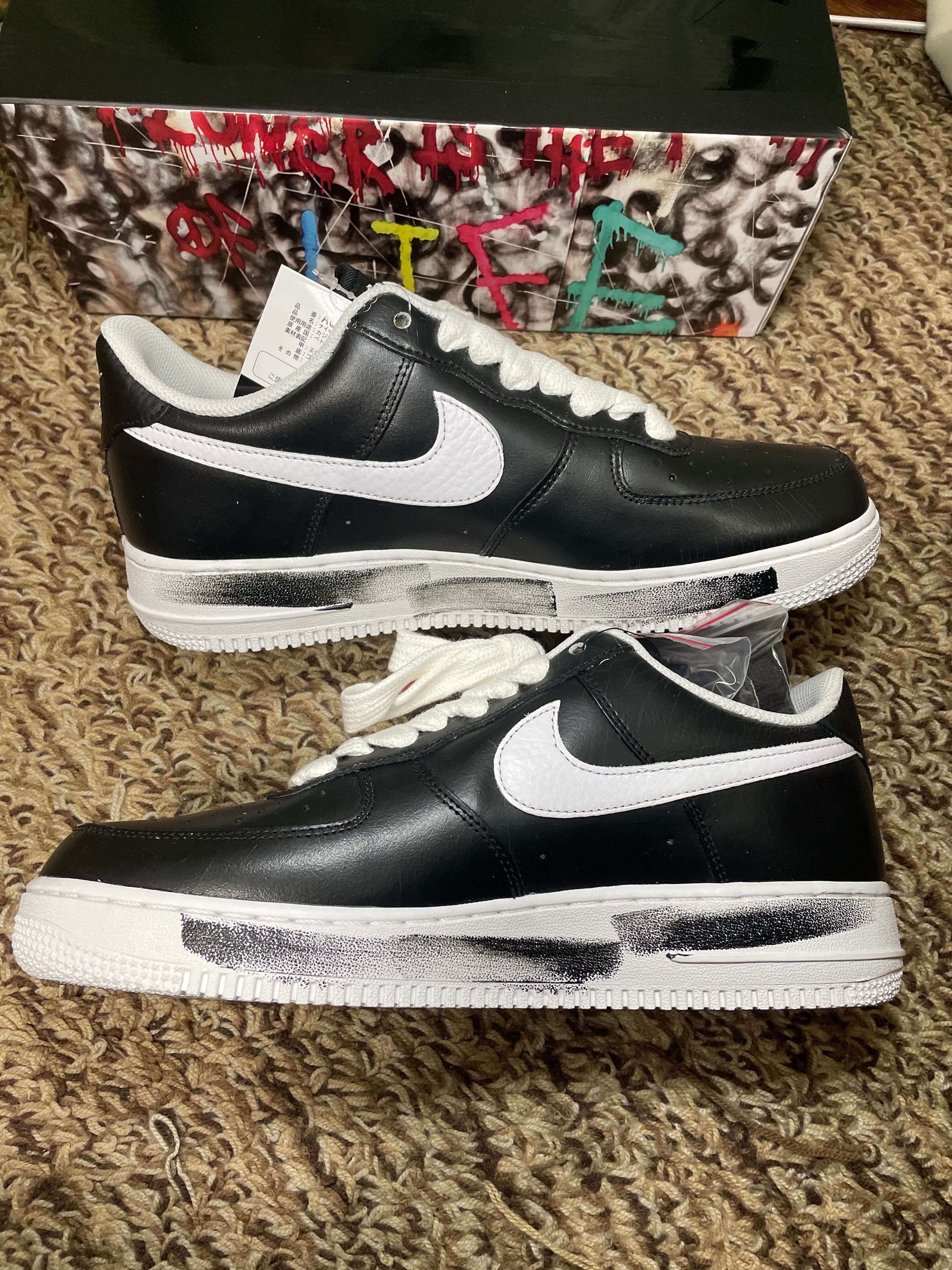 PEACEMINUSONE × Nike Air Force 1 Low Para Noise "Black" / G-DRAGON