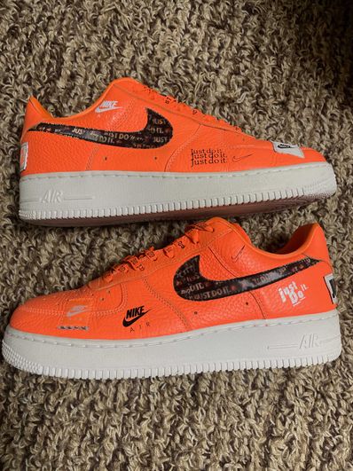 Nike Air Force 1 Low Just Do It Pack "Total Orange"