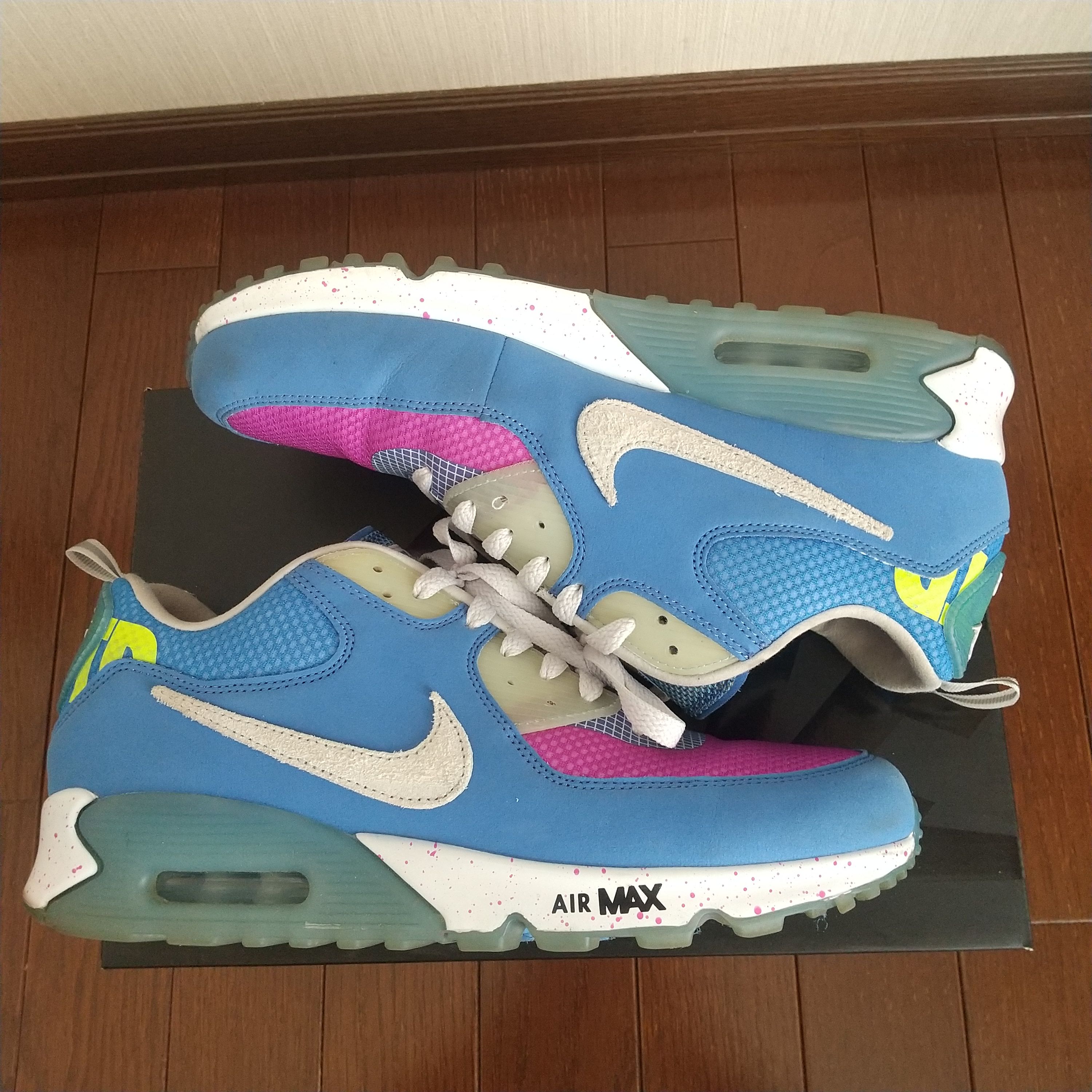 UNDEFEATED × Nike Air Max 90 "Blue/Purple"