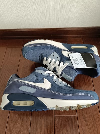 NIKE AIR MAX 90 "DIFFUSED BLUE/SAIL/MIDNIGHT NAVY/OBSIDIAN MIST"