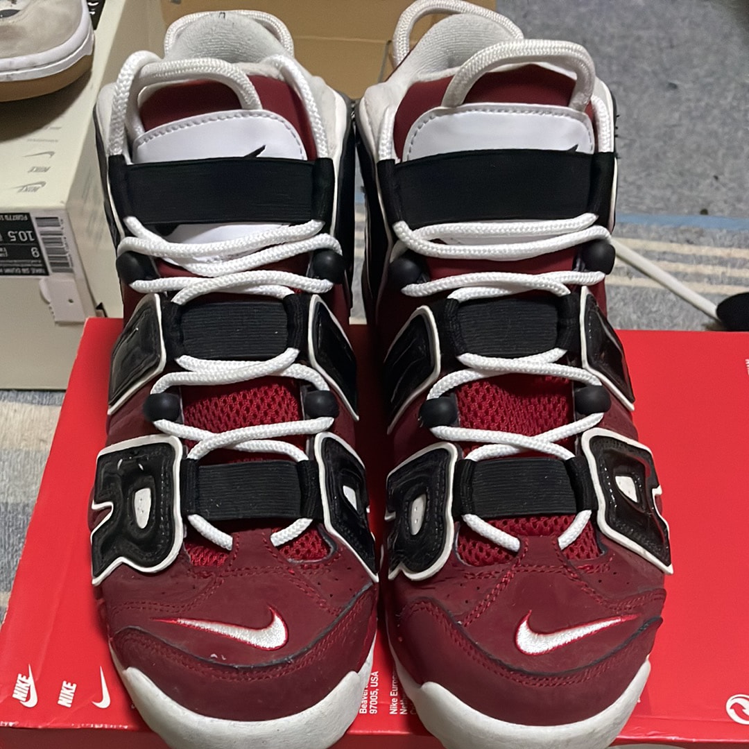 NIKE AIR MORE UPTEMPO ’96 "VARSITY RED/WHITE/BLACK"(2017)