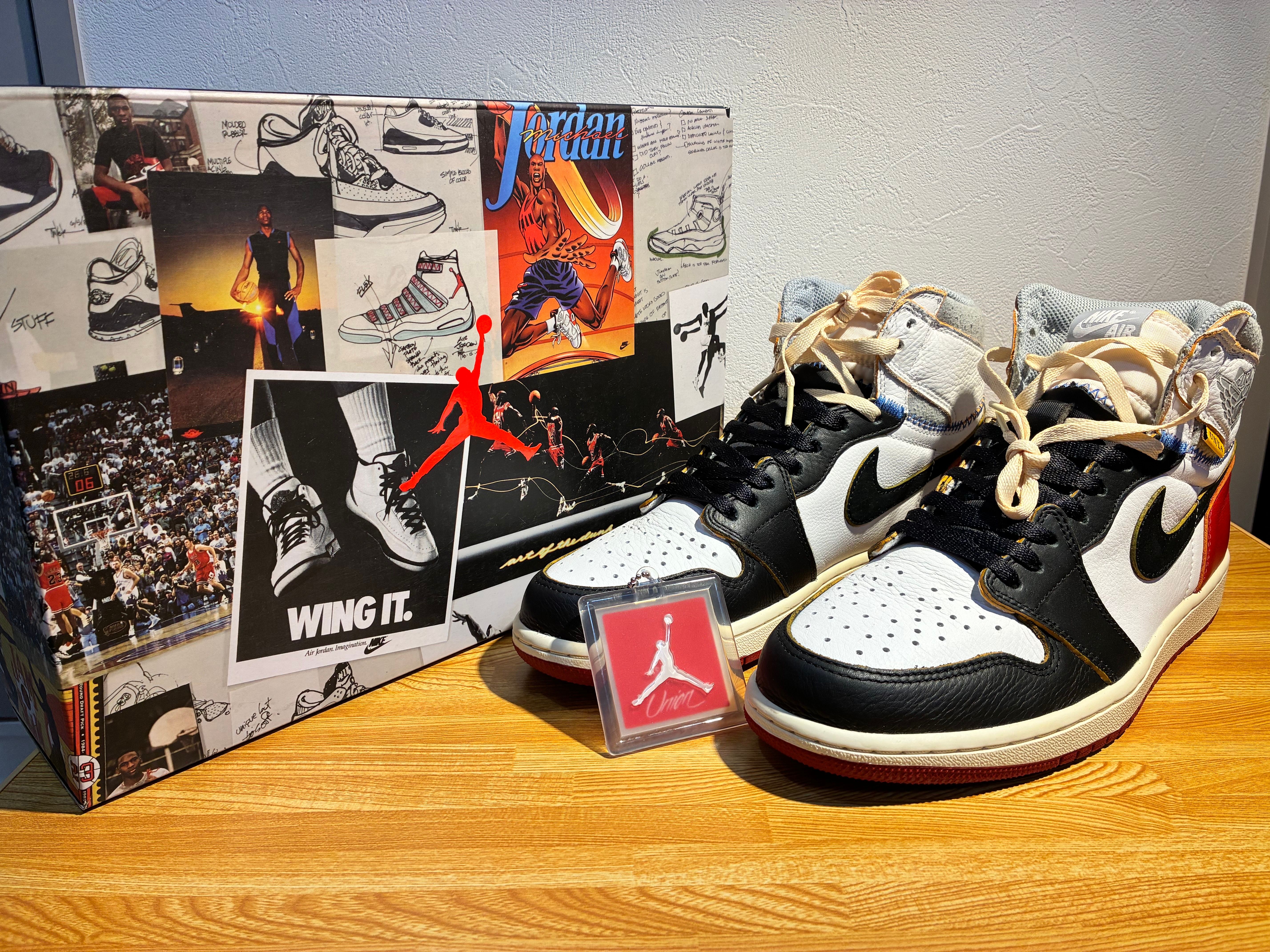 UNION × Nike Air Jordan 1 Retro High OG NRG "Varsity Red/Wolf Grey"