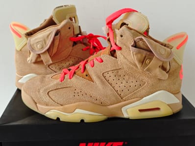 Travis Scott × Nike Air Jordan 6 "British Khaki"
