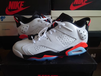 Nike Air Jordan 6 Low Golf "White Infrared"
