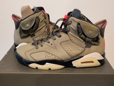 Travis Scott × Nike Air Jordan 6 Retro "Medium Olive"