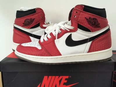 Spiderman × Nike Air Jordan 1 Origin Story "Gym Red/White/Photo Blue/Black"
