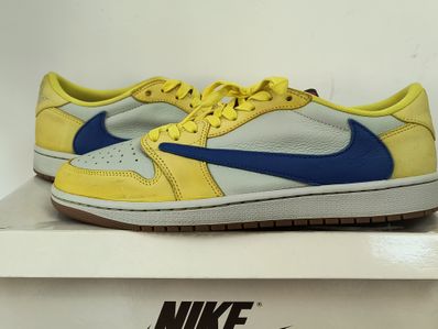 Travis Scott × Nike Women's Air Jordan 1 Retro Low OG "Canary"