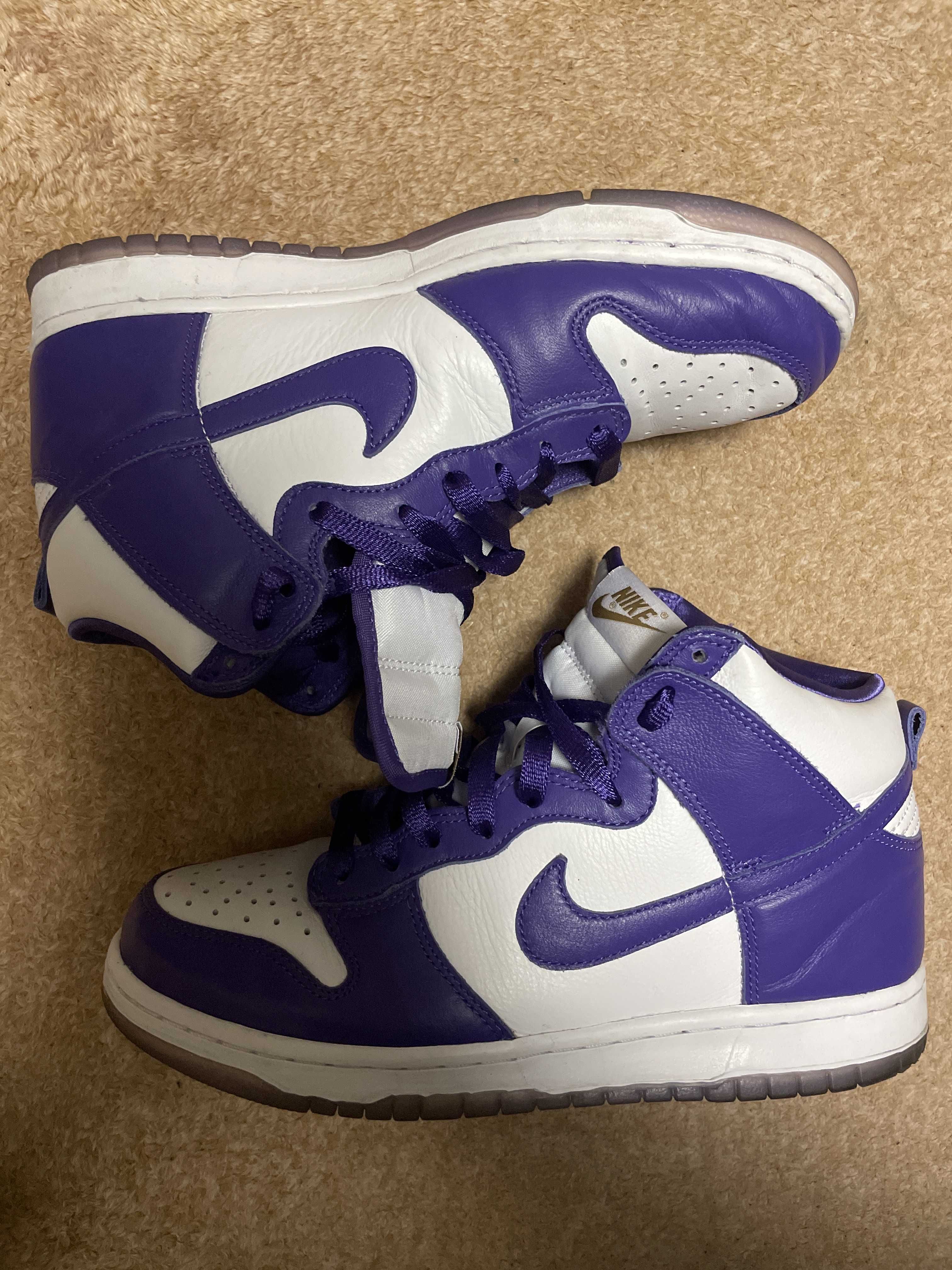 NIKE DUNK HIGH Women's "VARSITY PURPLE"