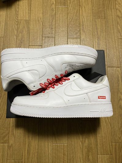 Supreme × Nike Air Force 1 Low "White"