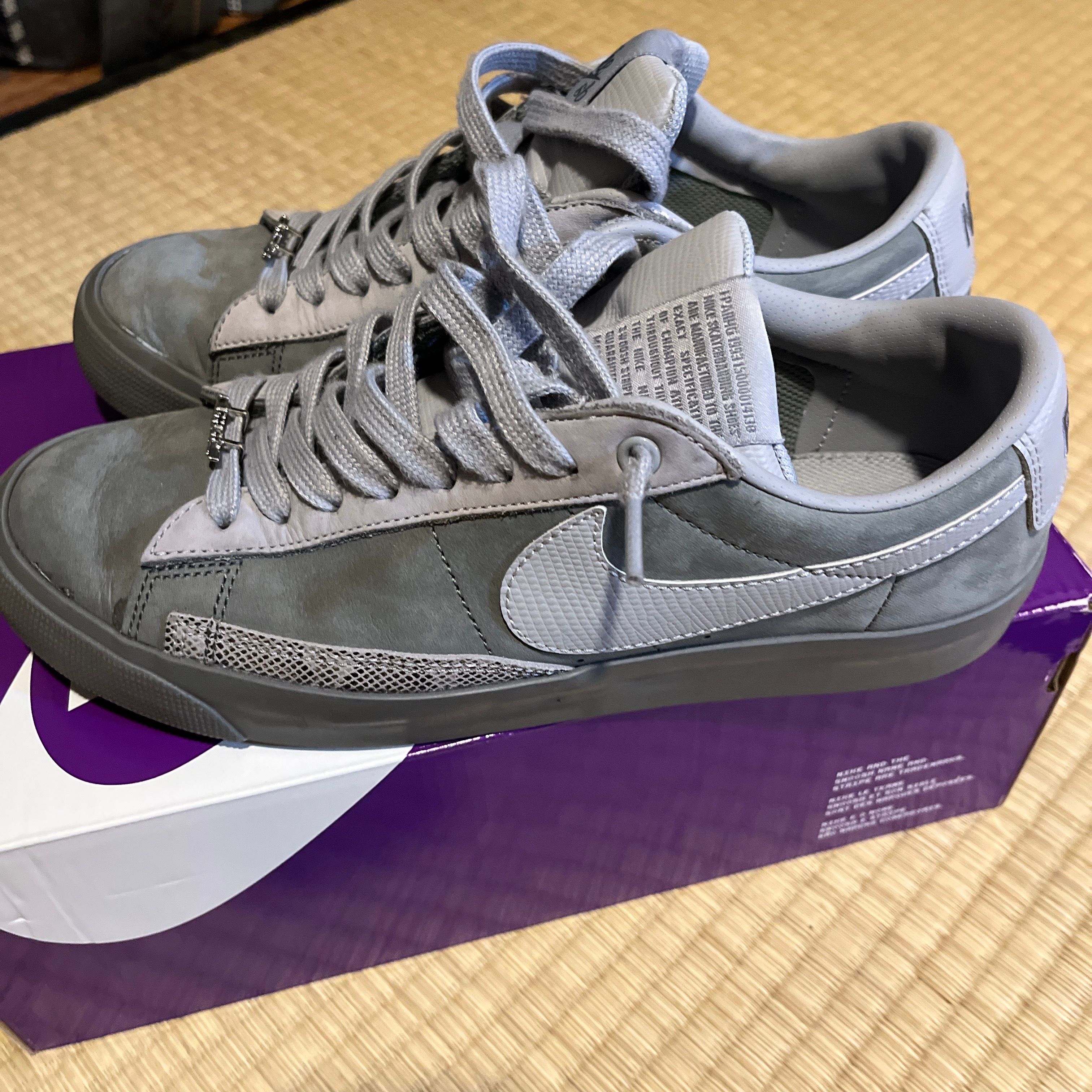 FPAR × Nike SB Blazer Low "Cool Grey"