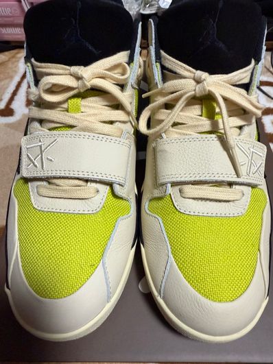 Travis Scott × Nike Jordan Jumpman Jack TR CJ1 T-Rexx "Bright Cactus"