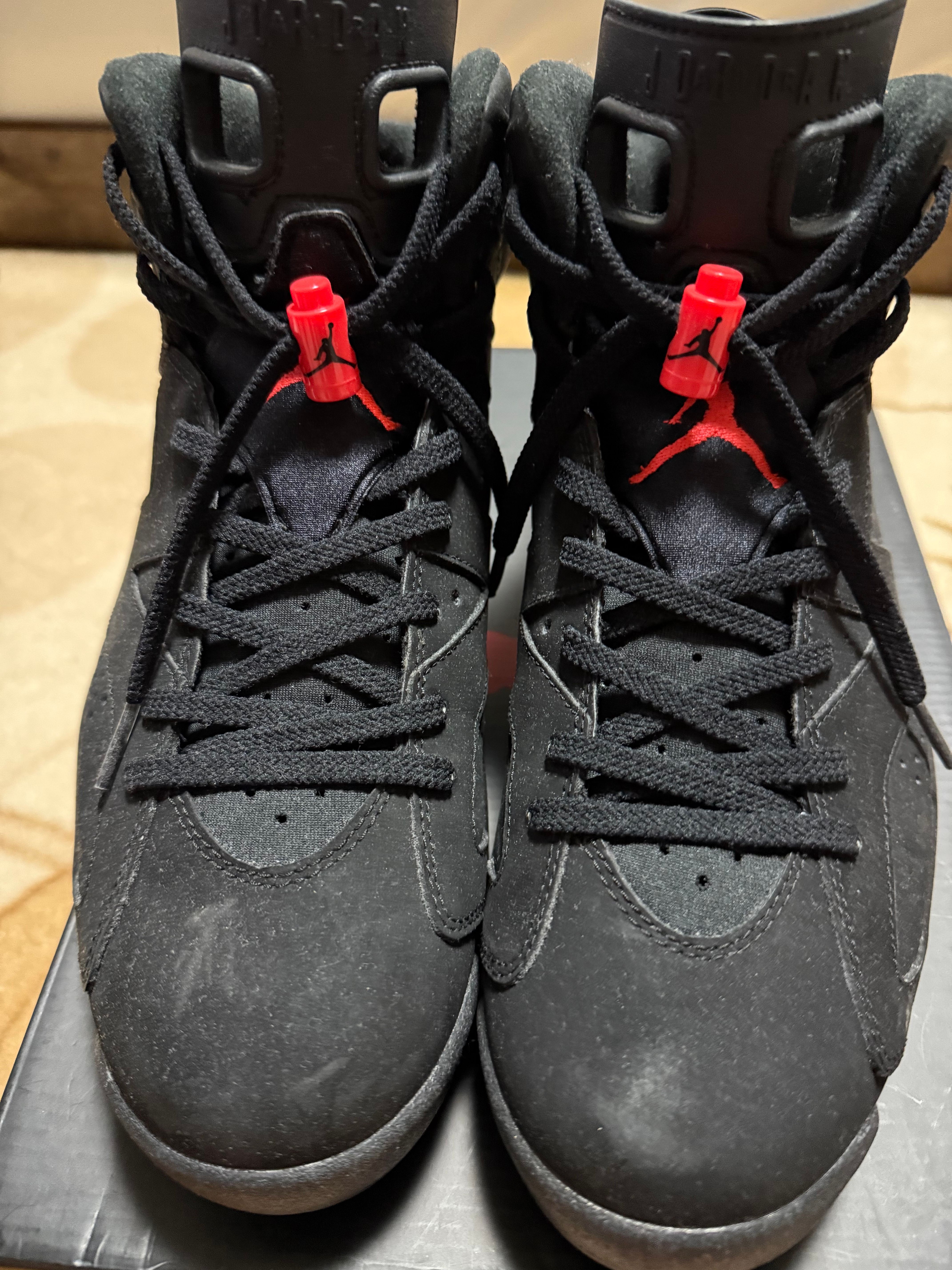 NIKE AIR JORDAN 6 RETRO "INFRARED BLACK" (2014)