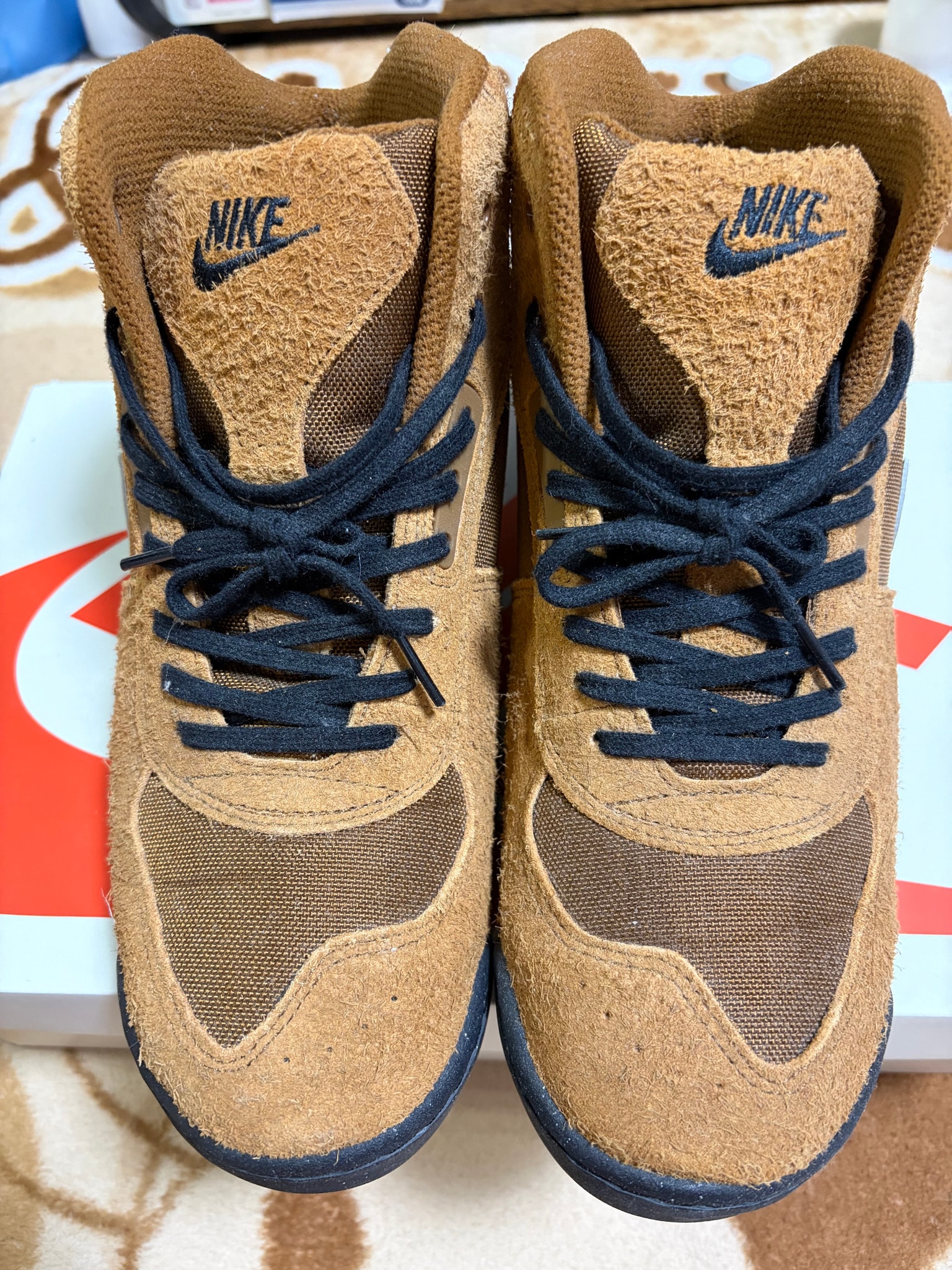 Stussy × Nike Baltoro High "Light British Tan/Black"