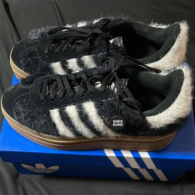 adidas Women's Gazelle Bold "Core Black/Cream White"