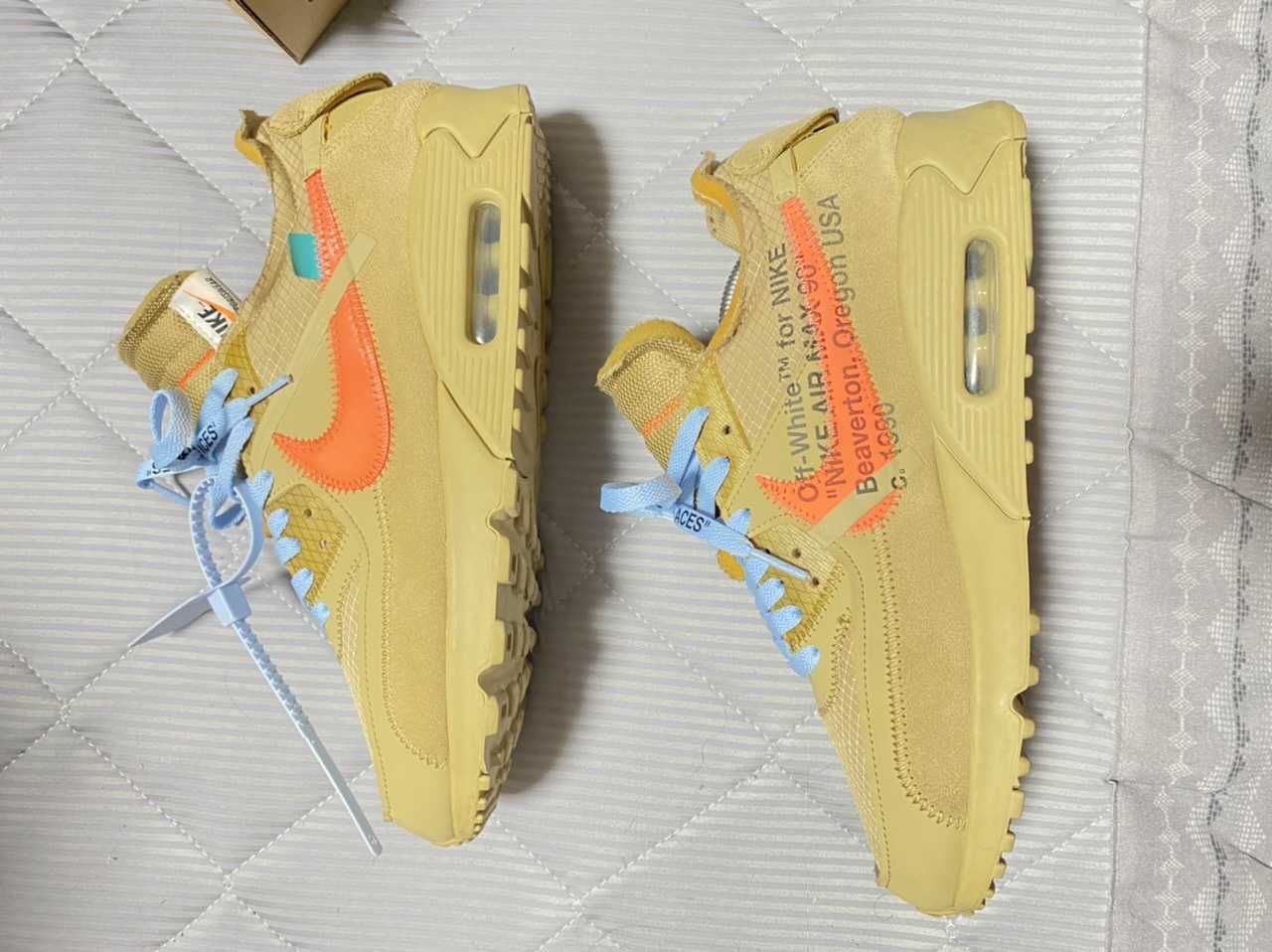 Off-White × Nike Air Max 90 "Desert Ore"