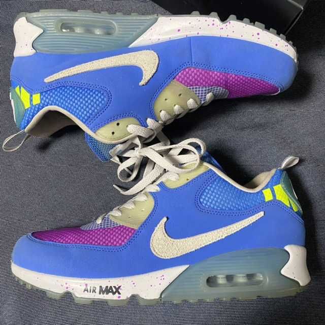 UNDEFEATED × Nike Air Max 90 "Blue/Purple"