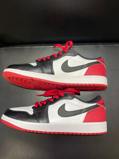 Nike Air Jordan 1 Retro Low OG "Black Toe"