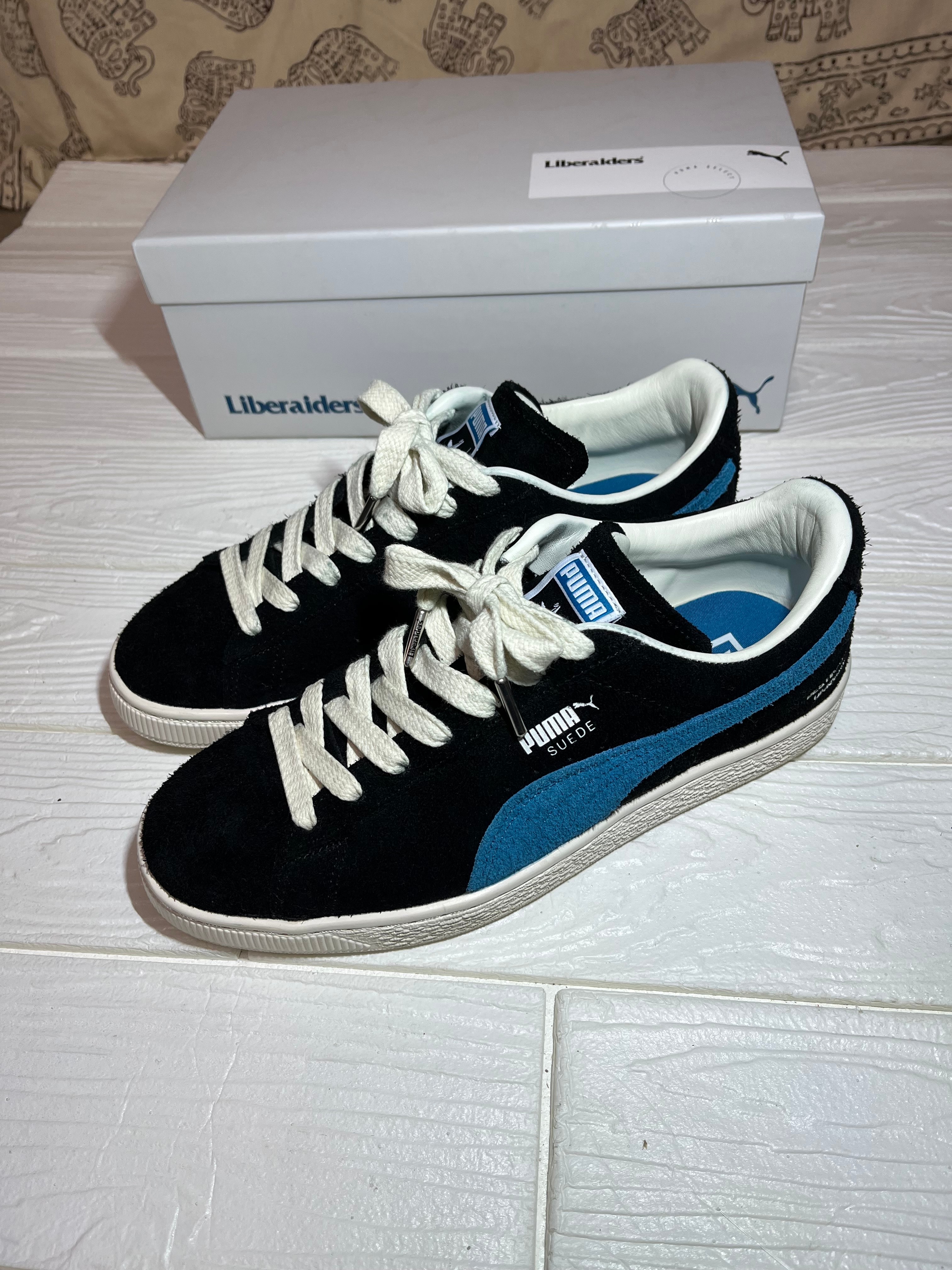 リべレイダース × プーマ スウェード "プーマブラック"