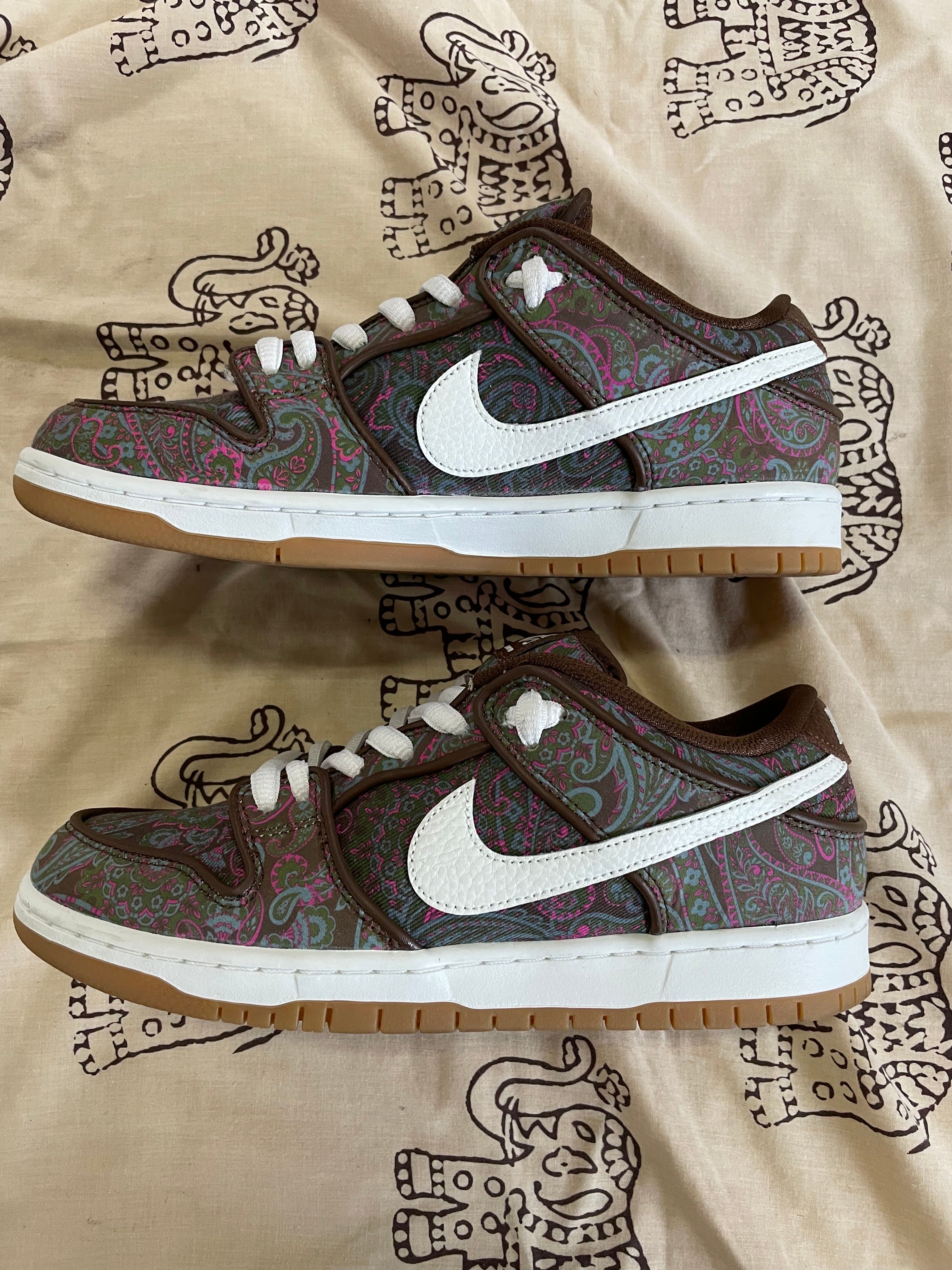Nike SB Dunk Low PRM "Brown Paisley"