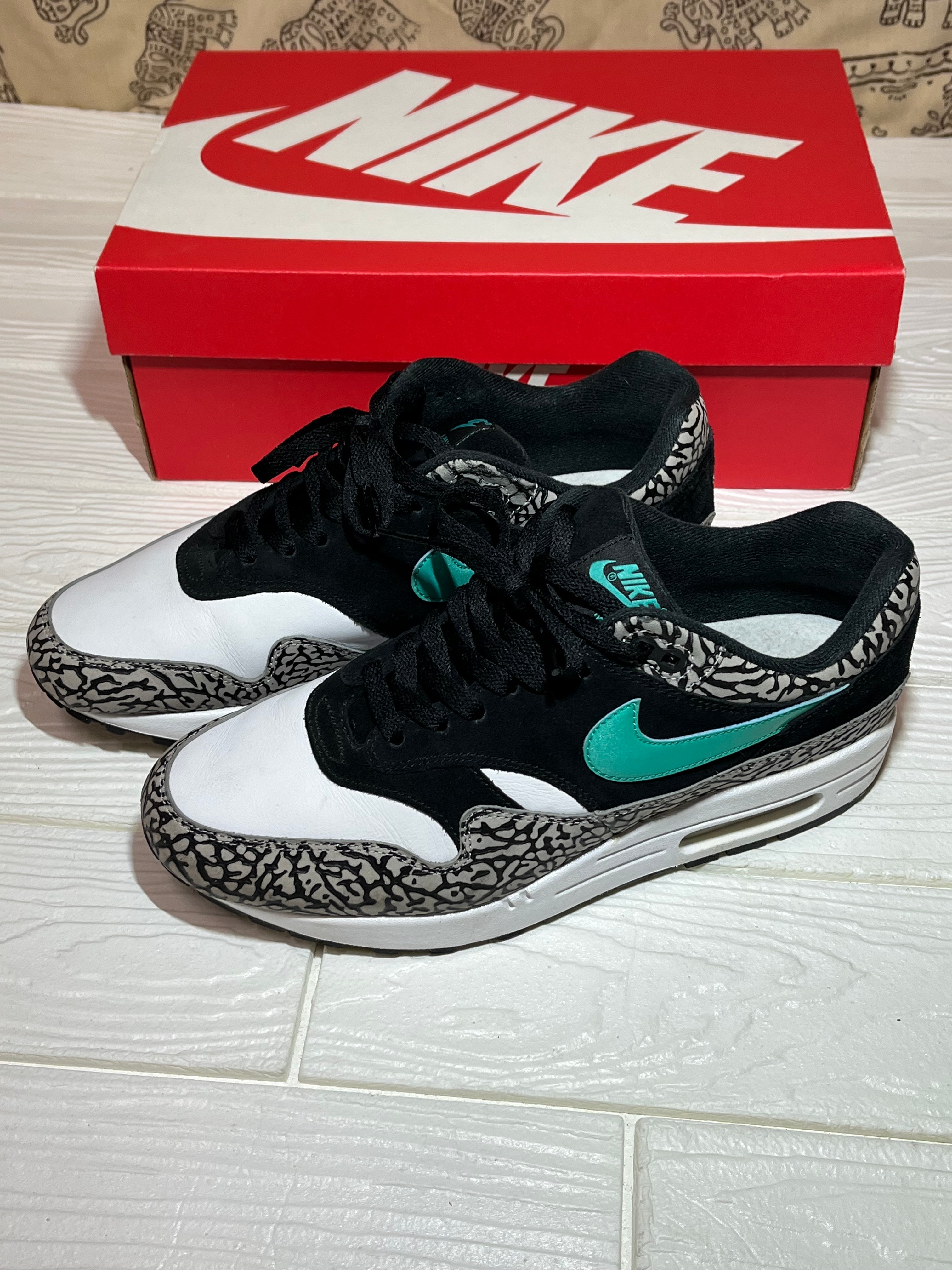 アトモス × ナイキ エアマックス1 プレミアム レトロ "エレファント/サファリ"(2017)